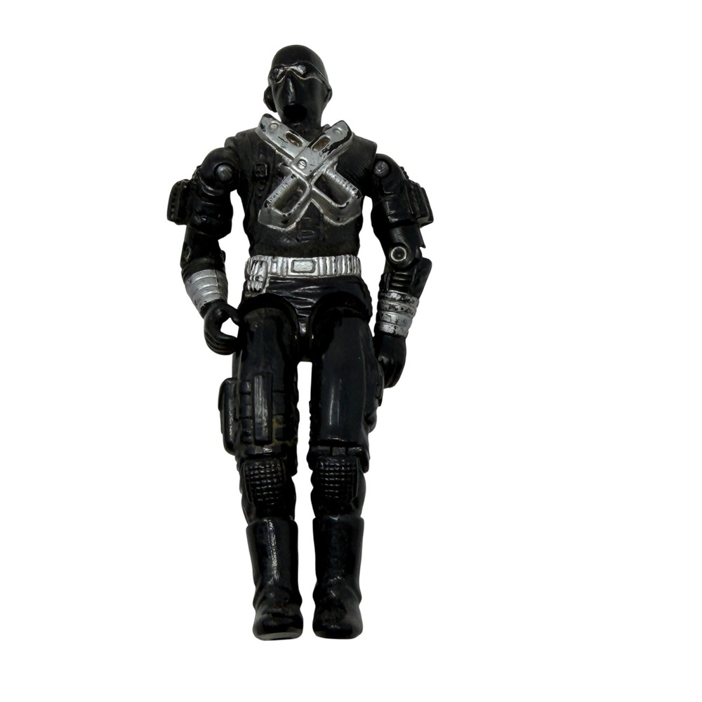 Vintage GI Joe Snake Eyes ARAH Action Figure 1989 V3 Loose Limbs
